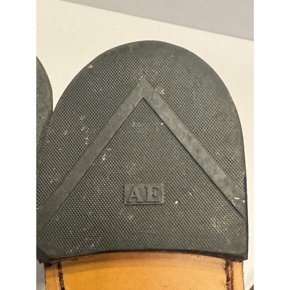 Size 11 D Allen Edmonds Clifton Brown Leather Cap Toe Lace Up Dress Shoes Oxford - Picture 14 of 14